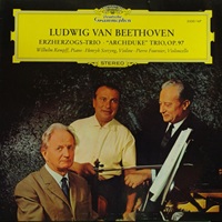 Deutsche Grammophon Stereo : Kempff  - Beethoven Piano Trio No. 7
